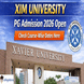 XIM PG Admission 2026 Begins @xim.edu.in; Check Course-Wise Dates